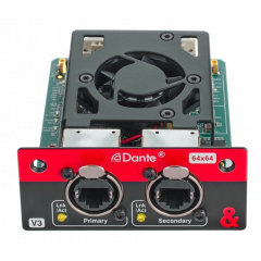 Allen & Heath Carte Dante V3 96/48 kHz pour SQ et AHM - Vue 2